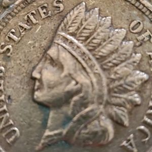 Vintage 1877 Indian head belt buckle